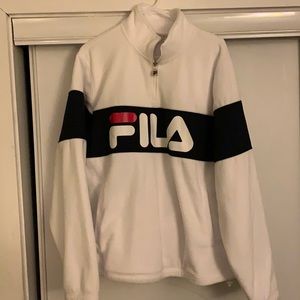 FILA half zip sweater